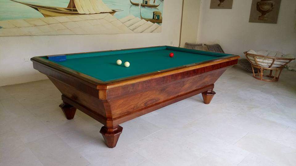 Restauration d&rsquo;un billard